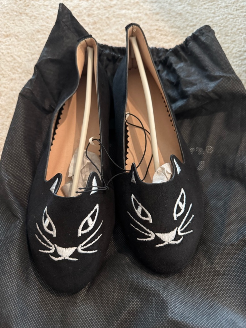 Hot Topic Black Cat Flats